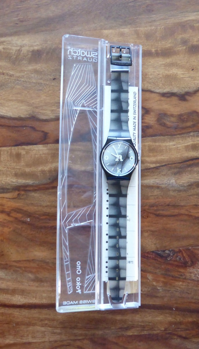 Yoko Ono Film No 4 Bottom Film 1996 SWATCH watch numbered box 