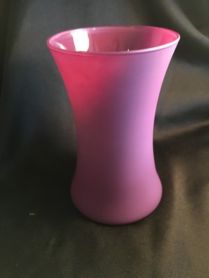 Large Purple Glass Bouquet Vases Set Of 2 25466956661 Ebay