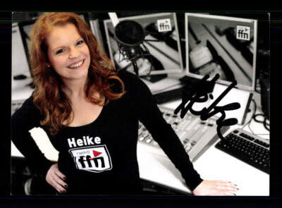 Heike Klimmek Radio FFN Autograph Card Original Signed + F 16513