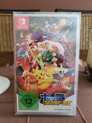 Pokémon Tekken DX - Nintendo Switch 2017 - Neu - OVP - USK !!!