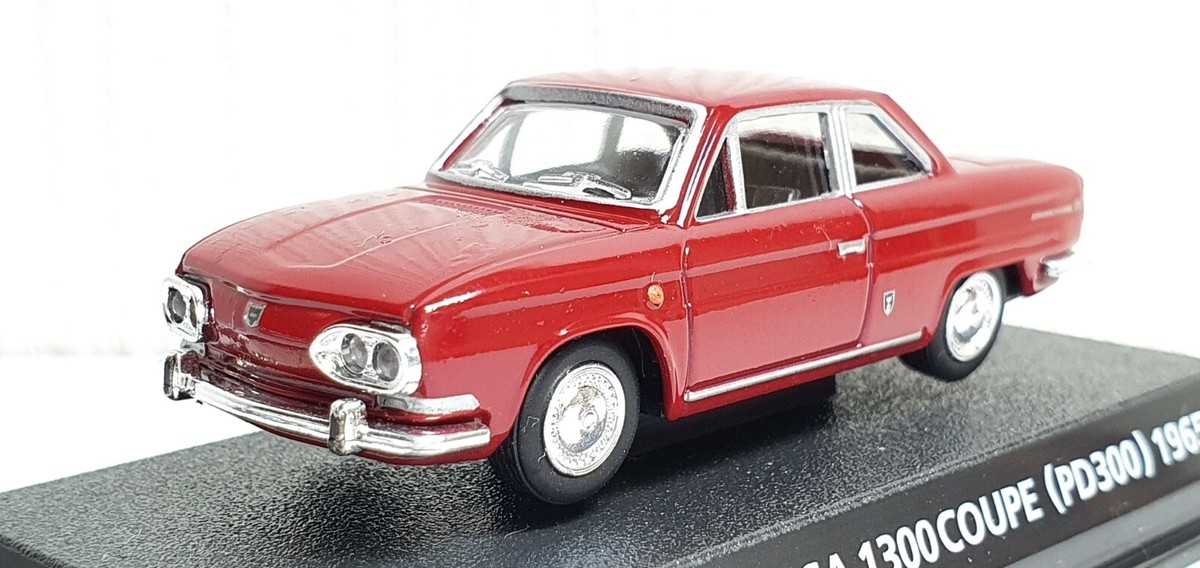 1/64 Konami 1965 Toyota HINO CONTESSA 1300 COUPE RED diecast car