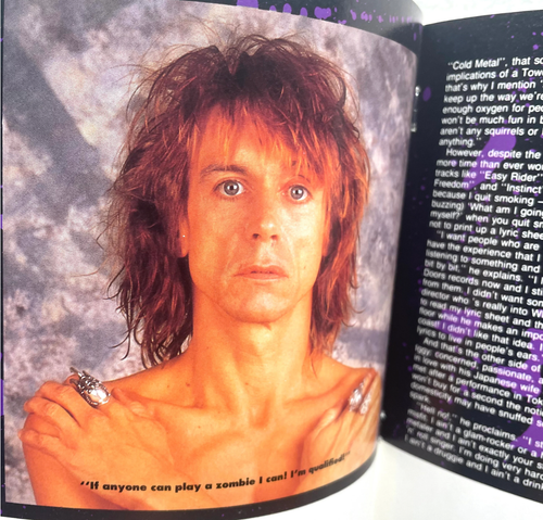 GRAFFITI Magazine August 1988 - IGGY POP - JANE WIEDLIN - WHITE ZOMBIE-DAN REED  - Photo 3 sur 7