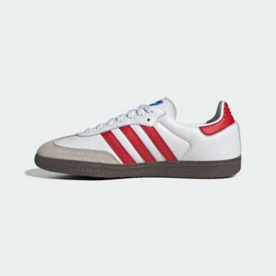 adidas Originals Samba OG White Red IG1025 | eBay