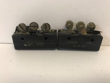 LOT OF 2  GUARANTEED GOOD USED MICRO SWITCH BZ-2R-P1 LIMIT SWITCHES
