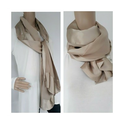 champagne chiffon shawl