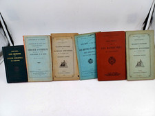 LOT MANUELS D'INSTRUCTIONS MILITAIRES INFANTERIE REVUES DEBUT XXème