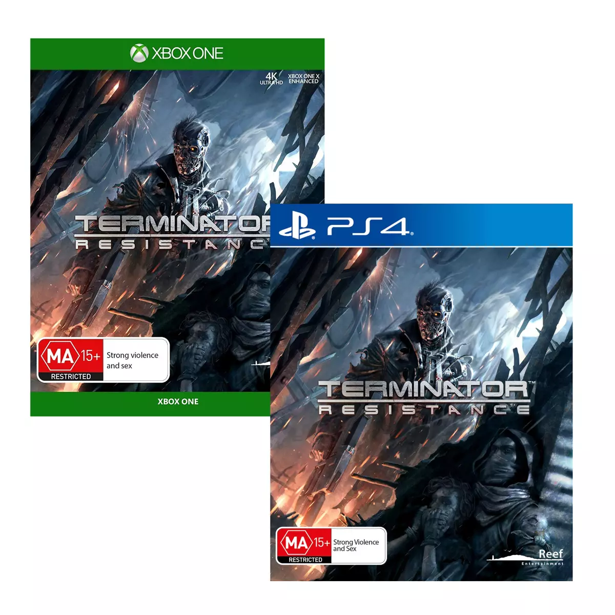 Terminator Resistance PS4 XBox One Man Vs Machines Shooter Game Playstation  4