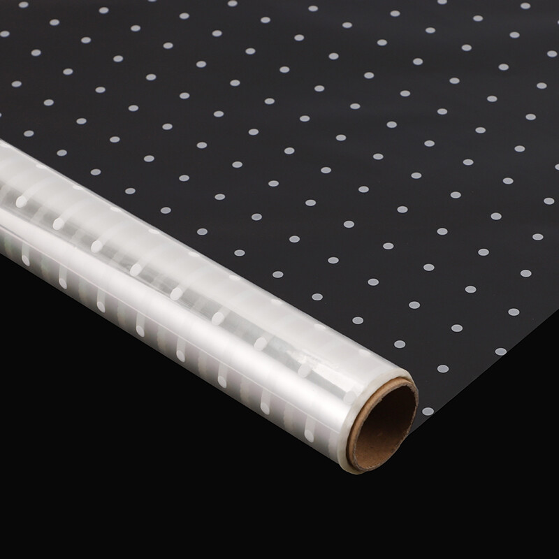 New 30mX40cm Wide Plain Clear Florist Craft Cellophane Roll Film Wrap