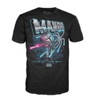 Star Wars Funko Pop Tee! T-Shirt The Mandalorian Whistling Birds XXL Black New