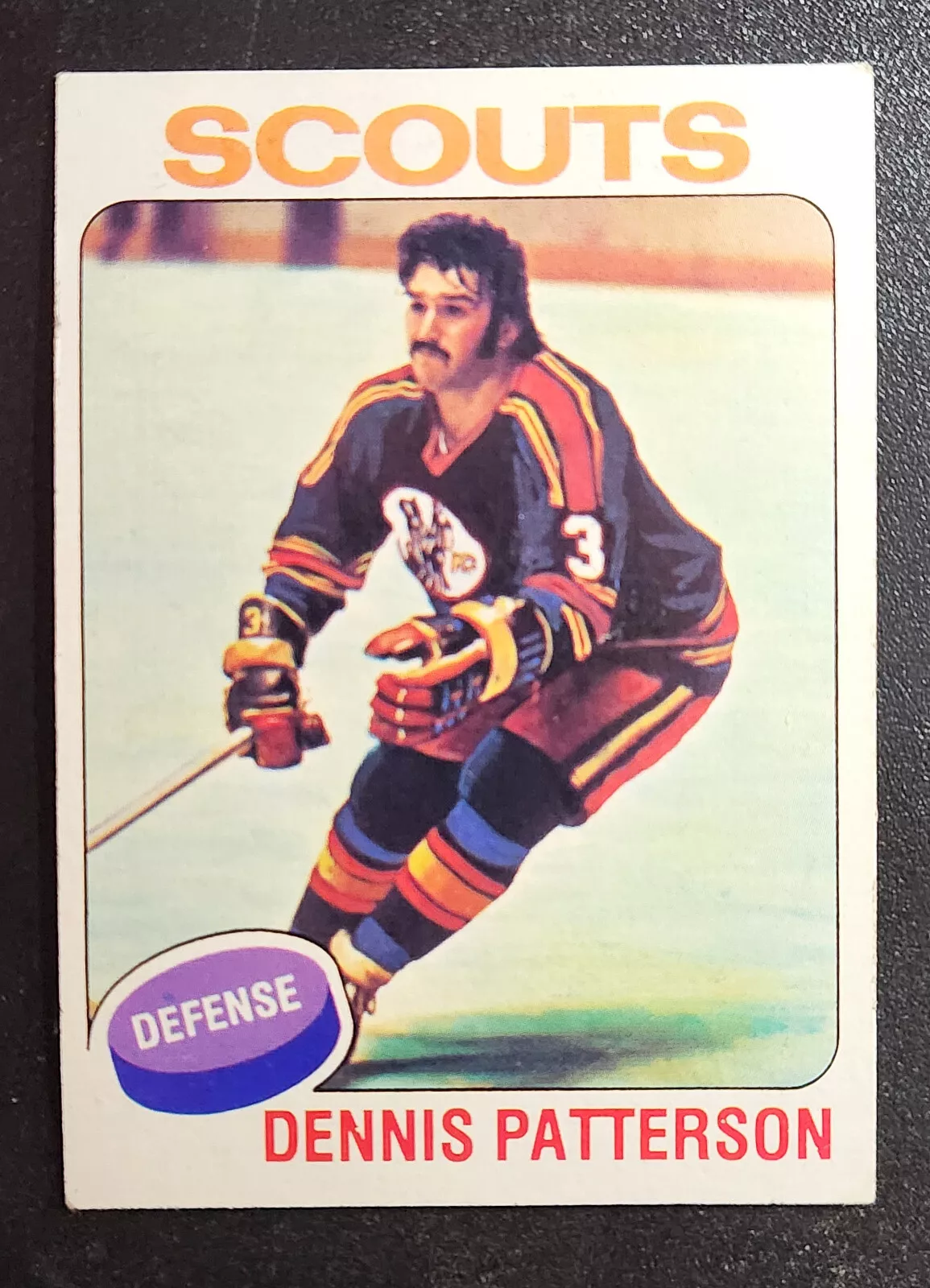 Dennis Patterson trading card