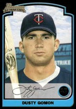 Bowman #221 Dusty Gomon 2003
