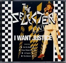 The Selecter(CD Album)I Want Justice-Receiver-RRCD252-UK-1998-New