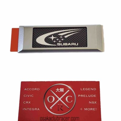 Genuine OEM 02-07 Subaru WRX STi World Rally Team Rear Emblem