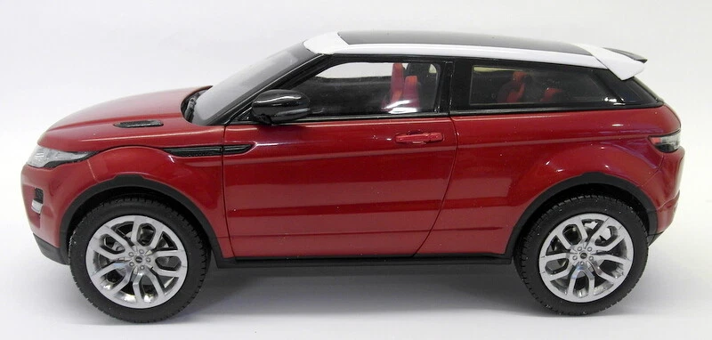 GT Autos / Welly 1/18 Scale Metal Model - Range Rover Evoque - Red - Image 2 of 4