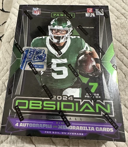 2024 FOTL Obsidian Football Hobby Box Sealed Panini NFL Jayden Daniels Rookie