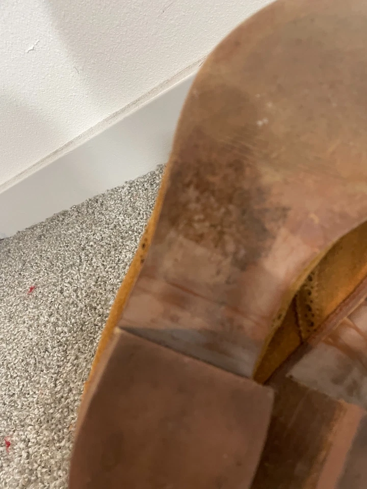 Madewell Botines Grayson Botines Gamuza Boho Chelsea Western Mujeres 8.5 Tostado Foto 3 de 4