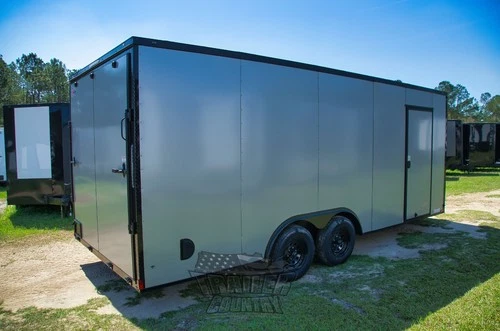 NEW 8.5x20 8.5 x 20 Enclosed Carhauler Cargo Trailer w/ Ramp - NEW 2026 - Picture 3 of 6