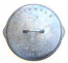 Griswold Cast Iron #9 ORIGINAL CONDITION! Dome Skillet Lid RARE CRISP LETTERS