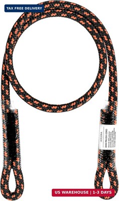 AOLEBA 8MM (5/16'') Prusik Cord, Pre-Sewn Eye-to-Eye Prusik Loop, Safety Climbing