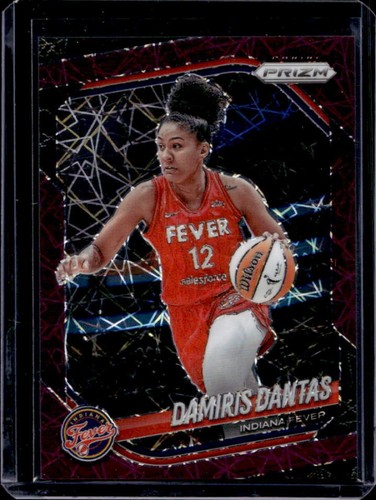 2025 Panini WNBA Prizm Damiris Dantas Purple Velocity #/59 Fever