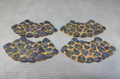Dept.56 Village Accessories Slate Stone Path Curved #52767