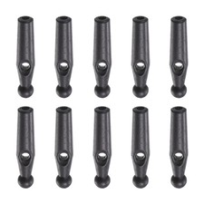 10pack Umbrella Tail Beads PP 2mm Dia for Folding Umbrella Cover Black