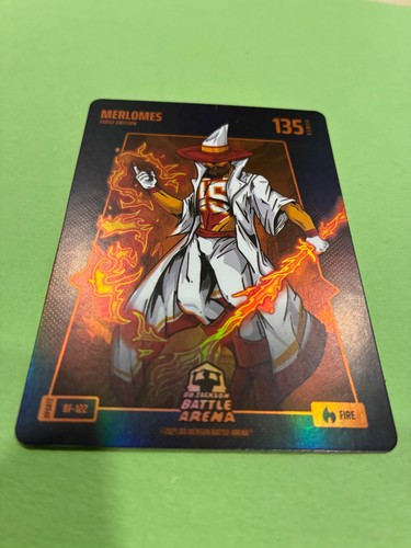 BF-122 MERLOMES-Patrick Mahomes-Fire Battlefoil-Bo Jackson Battle Arena Update