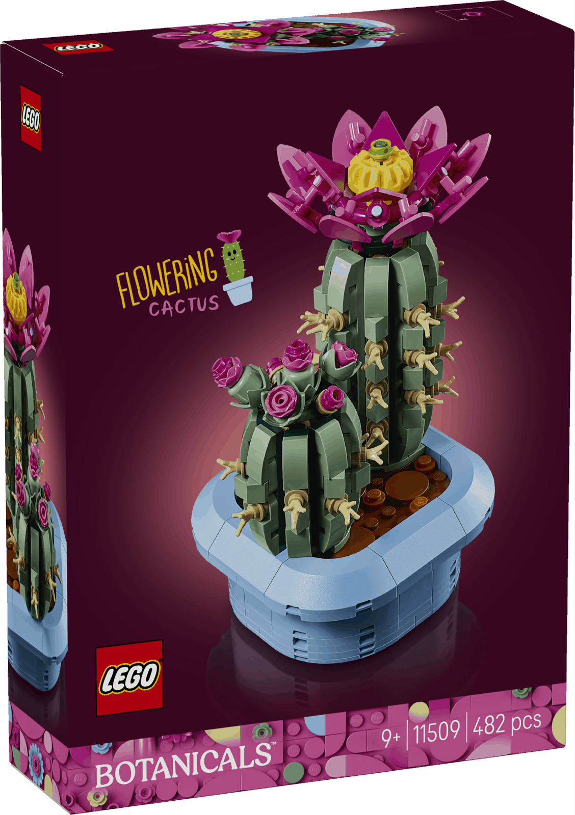 Lego Botanicals 11509 Flowering Cactus Artificial Plants for Ages 9+