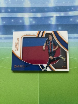 2022-23 Panini Immaculate Relic Gavi /99 FC Barcelona