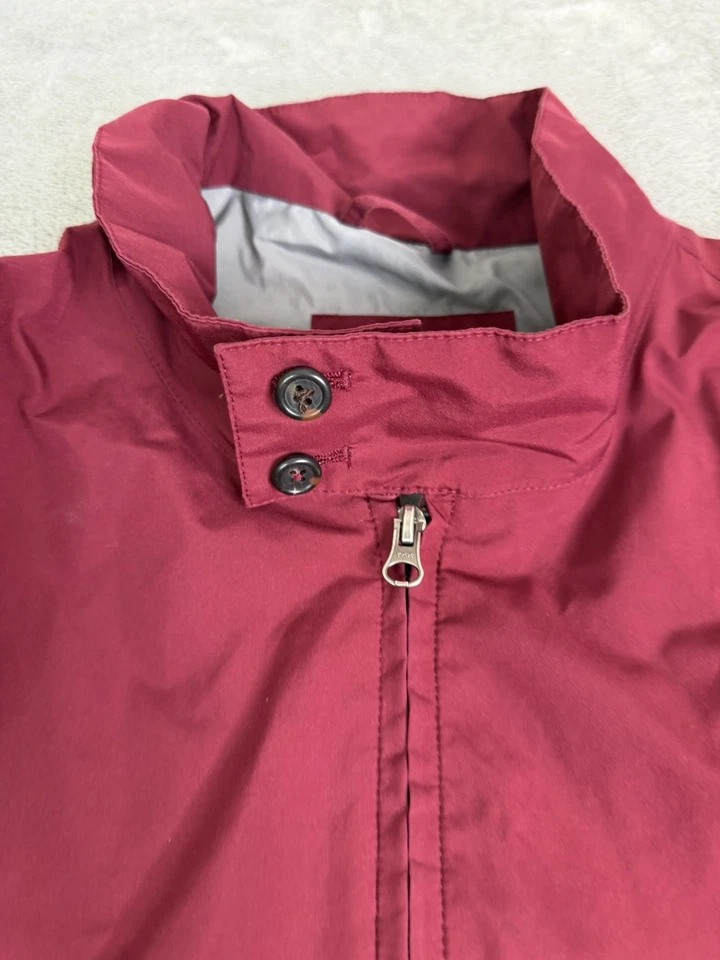 Lands End Gore-Tex Full Zip Windbreaker Jacket Men’s Size XL Red - Image 3 of 4