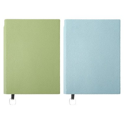 Office Notebook PU Cover Lined Pages Thick Paper Meeting Journal For Work Use