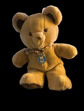 Dakin Teddy Bear 20" Brown 1985 Velvet Pads On Paws Inside Ears Vintage