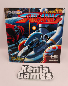 PC Engine Hyper Dyne Side Arms Hu Card Japan Region