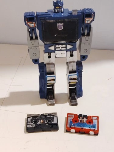 Vintage Transformers G1 Takara Soundwave Cassette Player