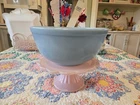 Beautiful Vintage #403  2.5 Qt  BLUE DELPHITE  PYREX  MIXING  BOWL USA