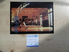 Jennifer Beals autograph signed A4 lobby card "Flashdance" ACOA