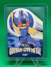 Batgirl Gotham City Metal Batgirl 2025 Skybox Metal Universe Batman #GM-3