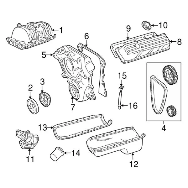 For Dodge Ram 1500 1997-2007 Mopar 05281090AB Engine Oil Filter Foto 3 de 4