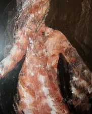 Original Painting By Chris Butler “passing Through” Acrylic On Canvas 40x30