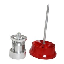 Portable Pro Heavy Duty Hubs Wheel Balancer W Bubble Level Rim Tire Red Silve