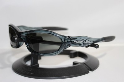 New Oakley Unknown Sunglasses Crystal Black/Dark Grey 30-660
