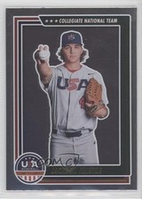 2022 Panini USA Baseball Stars & Stripes Longevity Jackson Fristoe #9 0nr3