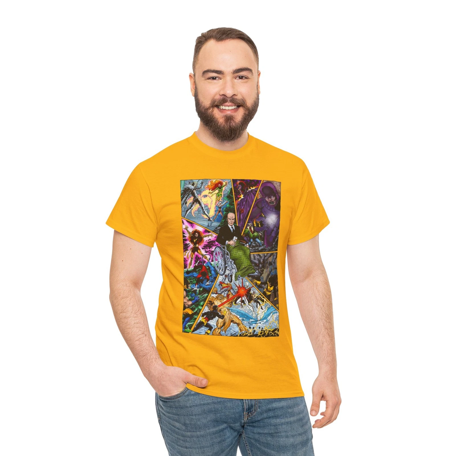 Professor X T-Shirt - John Byrne Art - X-Men, Charles Xavier - Marvel Comics