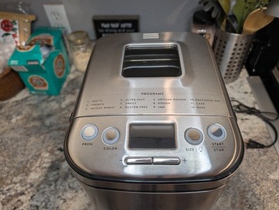 Cuisinart CBK-110 Automatic Bread Maker - Stainless Steel Tested Works
