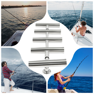 boat fishing rod holders ebay Amarine Made 4pcs Holder, Stainless Rail Mount Clamp on Rod Holder, Adjustable Fishing Pole Holder for Rails 7/8" to 1" : Sports & Outdoors Marine Fishing Rod Holder, Aluminum