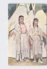 PPC Postcard Native Americana Western Indian Maidens Petley