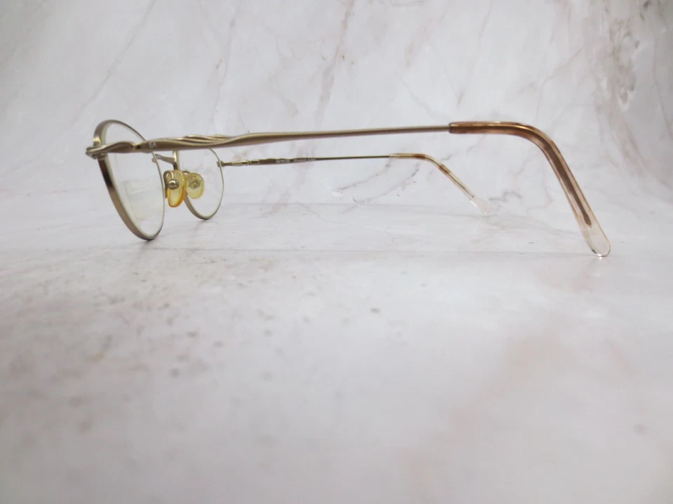 Armação de óculos Elizabeth Arden EA-688-2 unissex adulto aro completo dourado 51-19-135 - Imagem 3 de 4