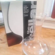 52oz Glass Bell Shaped Decanter Made By Krosno For Macys The Cellar Portugal