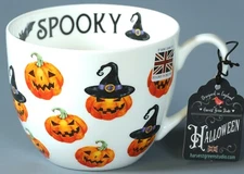 HARVEST GREEN STUDIO HALLOWEEN SPOOKY Bone China Jumbo Cup