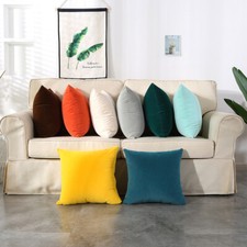 Decorative Velvet Throw Pillow Covers Set of 2 Sofa Cushion Cover for Sofa Couch